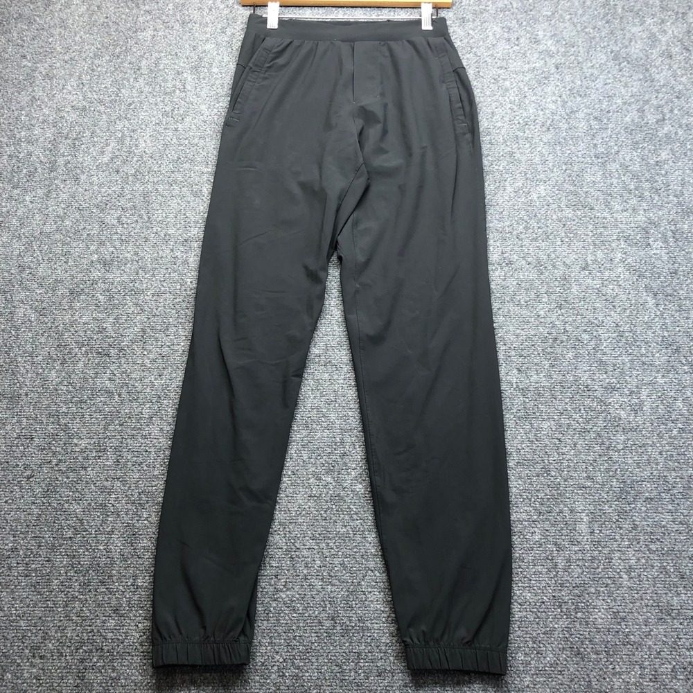 Lululemon Surge Hybrid Pant Mens XS Black Tapered Running Joggers Zippers
